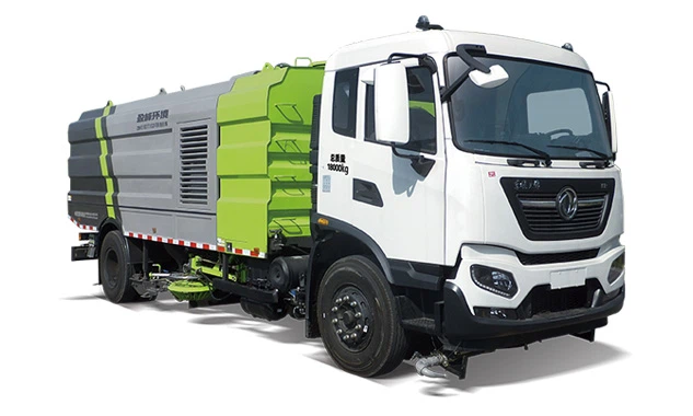 Очистка подметально-уборочной машины